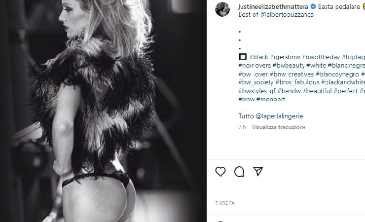 Justine Mattera sensuale