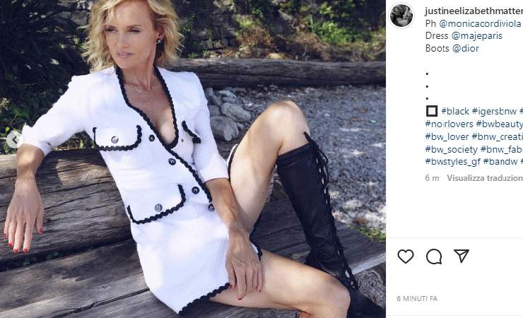 Justine Mattera sensuale