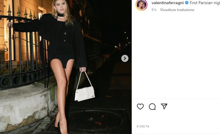 Valentina Ferragni in posa