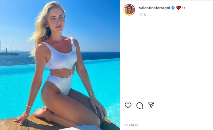 Valentina Ferragni in posa