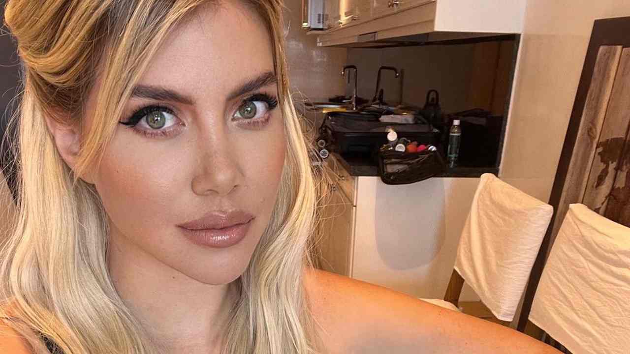 Wanda Nara primo piano