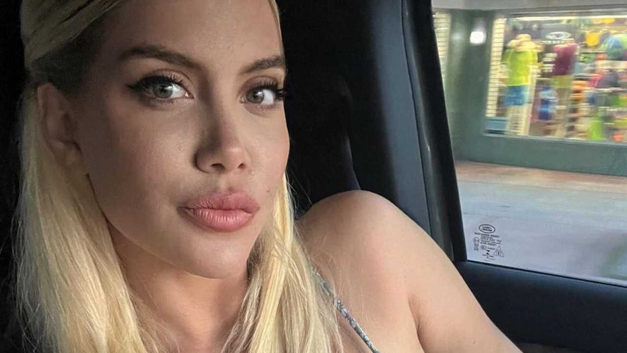 Wanda Nara primo piano