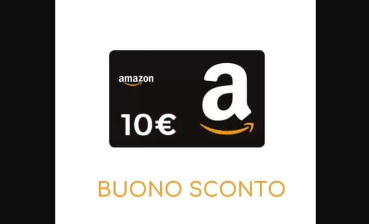 Buono sconto Amazon 10 euro