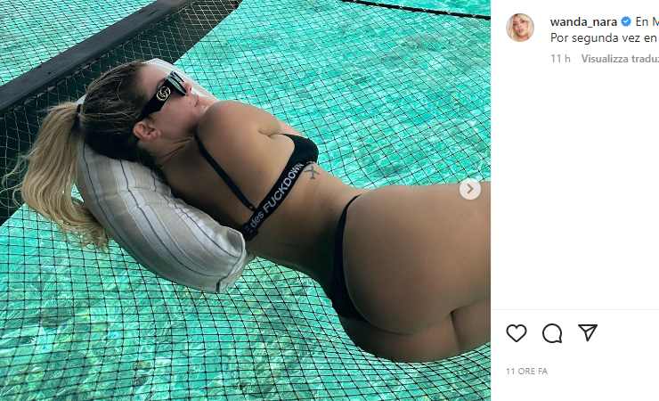 Wanda Nara sensuale