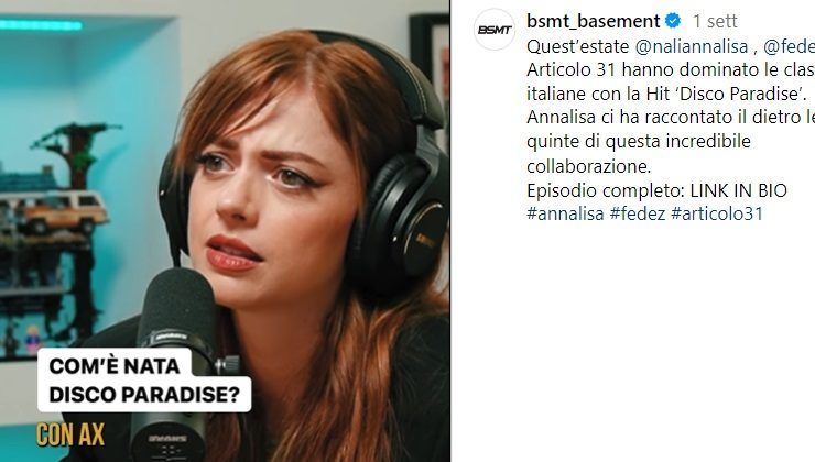 Annalisa retroscena successo