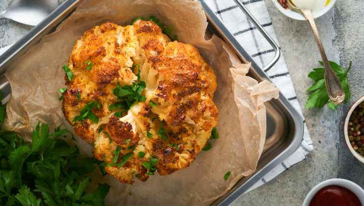 Ricetta cavolfiore al forno