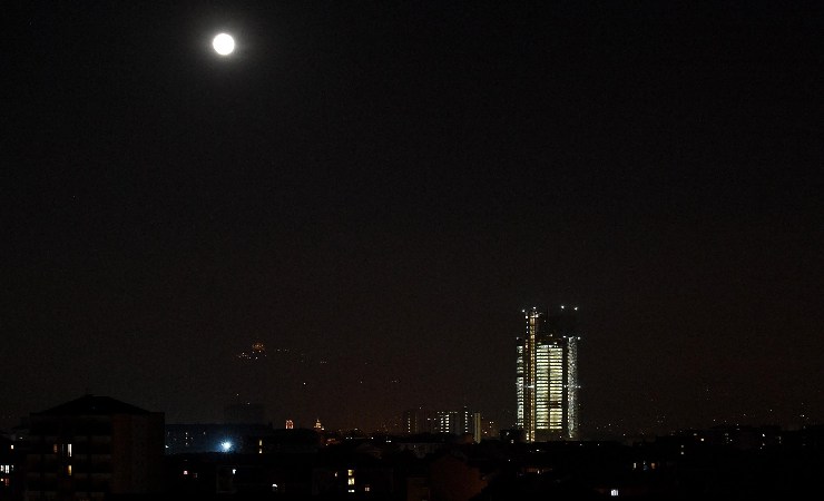 Superluna del 2019 a Torino