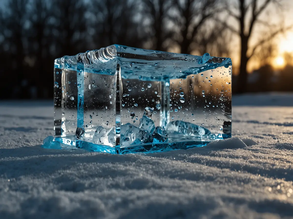 Come creare ghiaccio trasparente